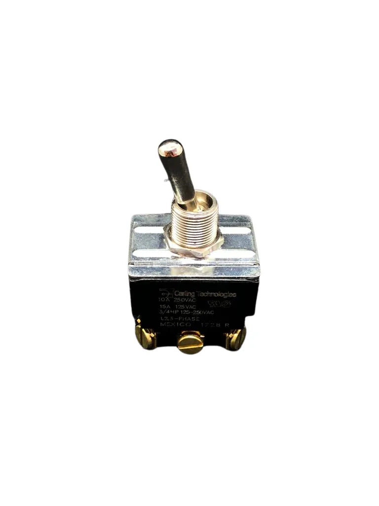 This three pole double throw (3PDT) switch is designed to provide on/off/on functions, making it perfect for applications that require multiple switching options. With its compact size of 60x30x60mm and lightweight 50g construction.