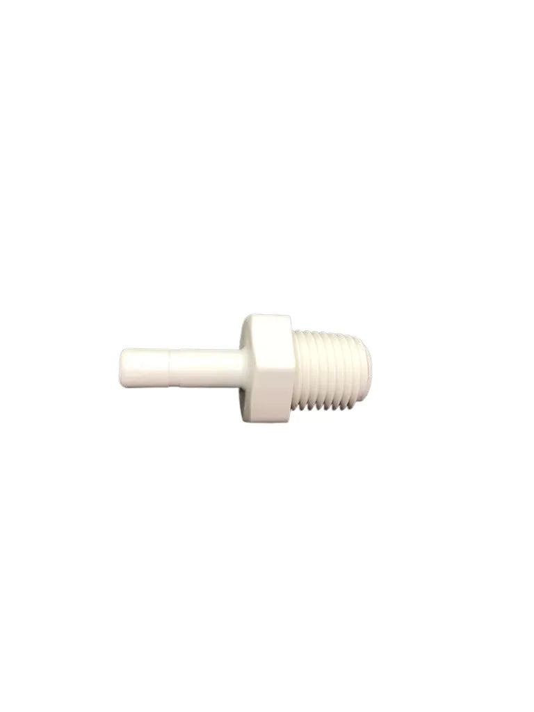 ADAPTOR-HTEMP 1/4 X 1/4 OD is used for the following machine models: McDonald's Intelligap Grills C835, C836 & C838, C845, C810, L810, C812, L812.