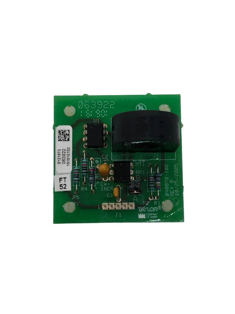 PCB A,-ROHS-PERSON-HT-SS is used for Control Assembly for Taylor ice cream machines: C712, C713.