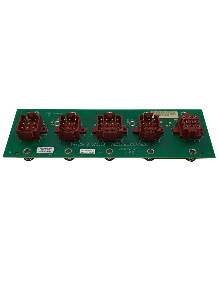 PCB A.-INTERFACE MOTOR is used in the following machines: McDonald's Intelligap Grills C842/C844/C845.