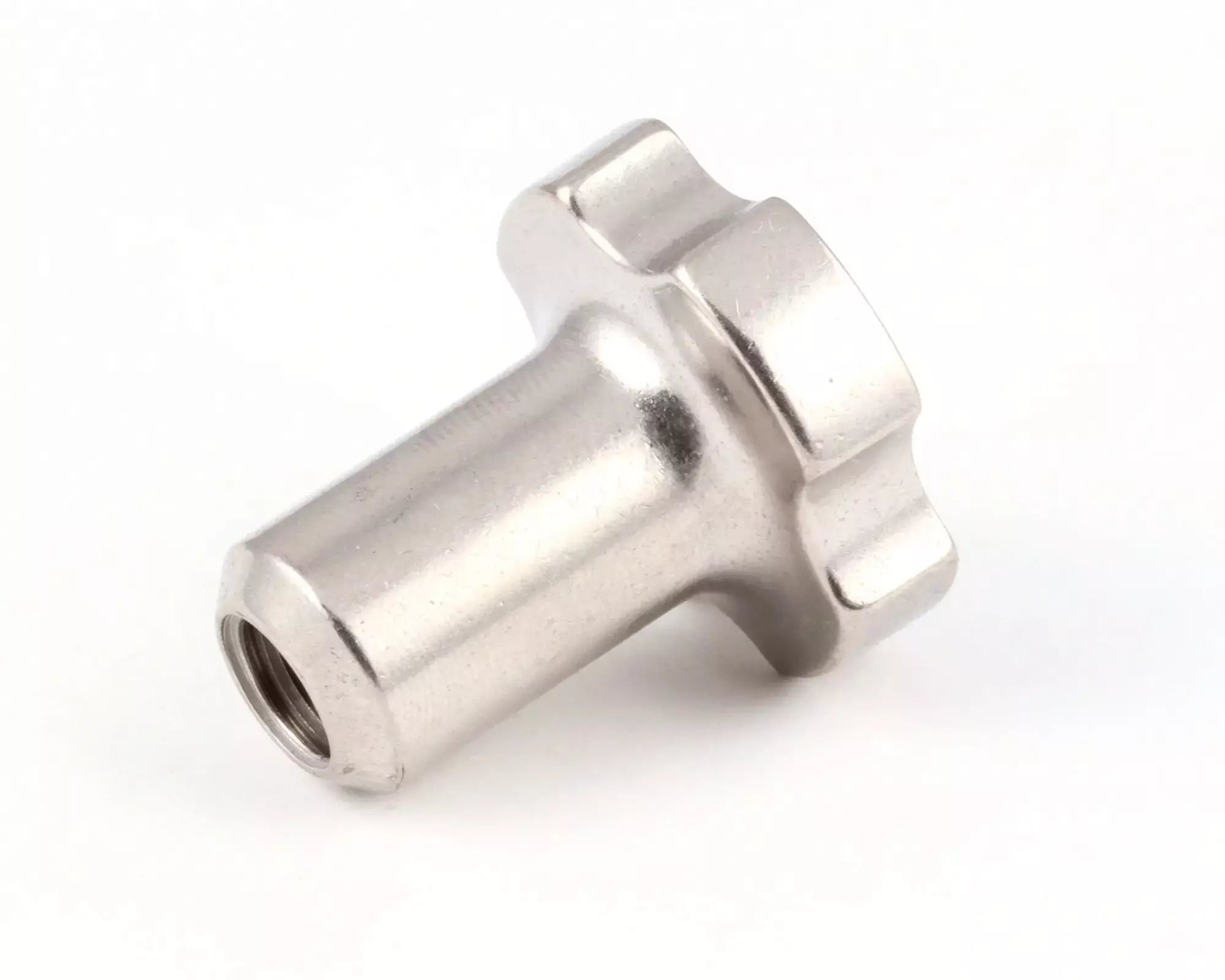 Nut-Stud Flat Long, usually 4 are used to secure Door A.- 1-Spout.