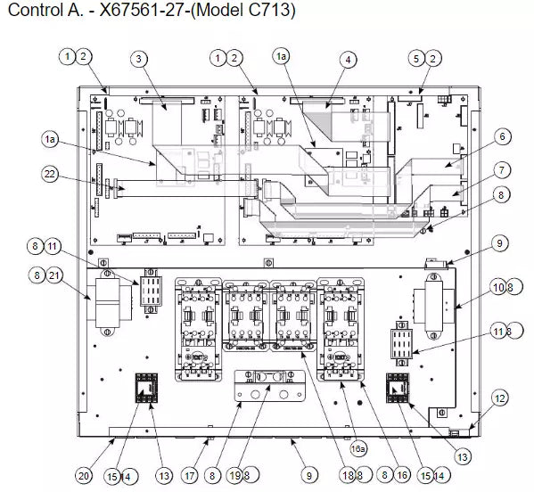 This Contactor is used as a compressor contactor in most Taylor Soft Serve & Shake Machines. This is contactor is used in Single & Three Phase Taylor brand equipment. It is used in the following models: 60, 62, 162, 220, 320, 321, 336, 337, 338, 339, 340, 341,