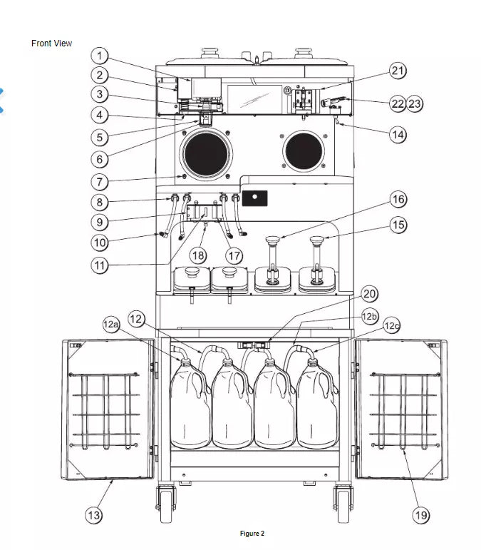 JOINT A. DRIVE-SPINNER Locks the spinner shaft in place and is used for McDonald's C602, 8664 models.