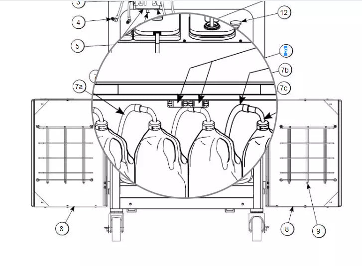 Magnet-Catch Assy *C602* Prior to serial number K4091994, use 058630 Latch-Door-Magnetic.